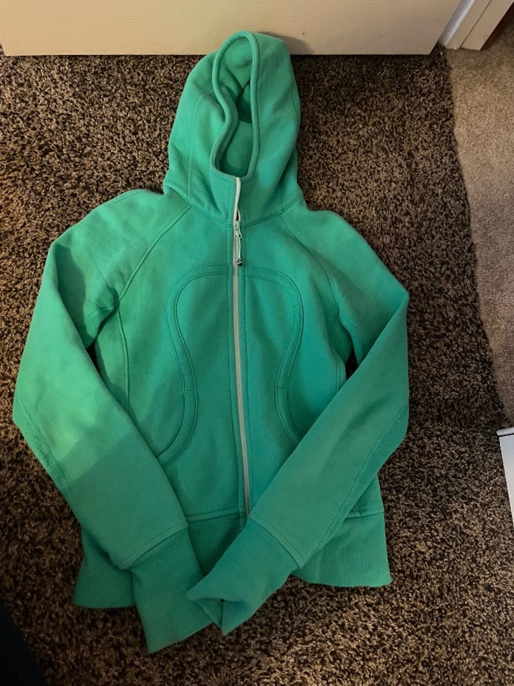 Green Lululemon Scuba Jacket